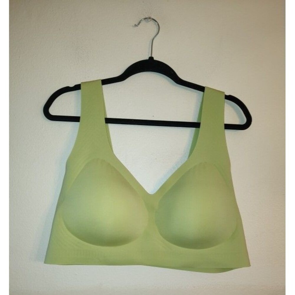 Women's She Curve Seamless Wire Free Jelly Pistachios Green Soft Bra Size 5XL